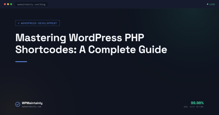 Mastering WordPress PHP Shortcodes: A Complete Guide 2 Mastering WordPress PHP Shortcodes: A Complete Guide